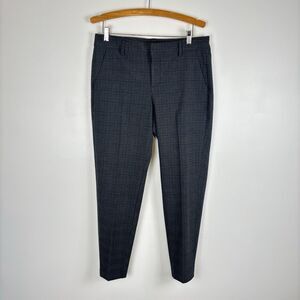 Liverpool Womens 8 / 29 Gray Plaid Pants Dress or Casual Tapered Leg